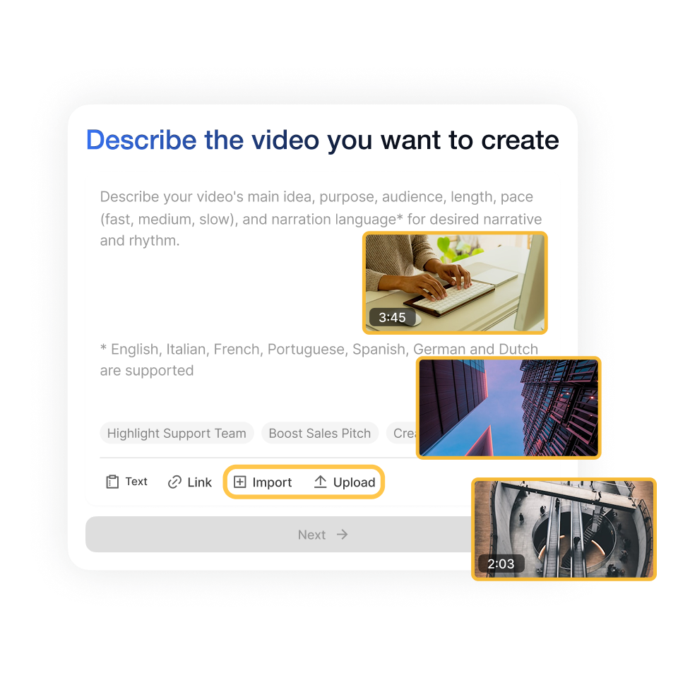 Upload financial footage to Visla’s AI-powered platform for investor-ready video creation.